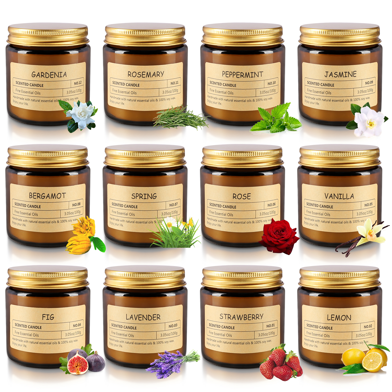12 sachet scented candles with – Candle Sachet Bewertung und Preis