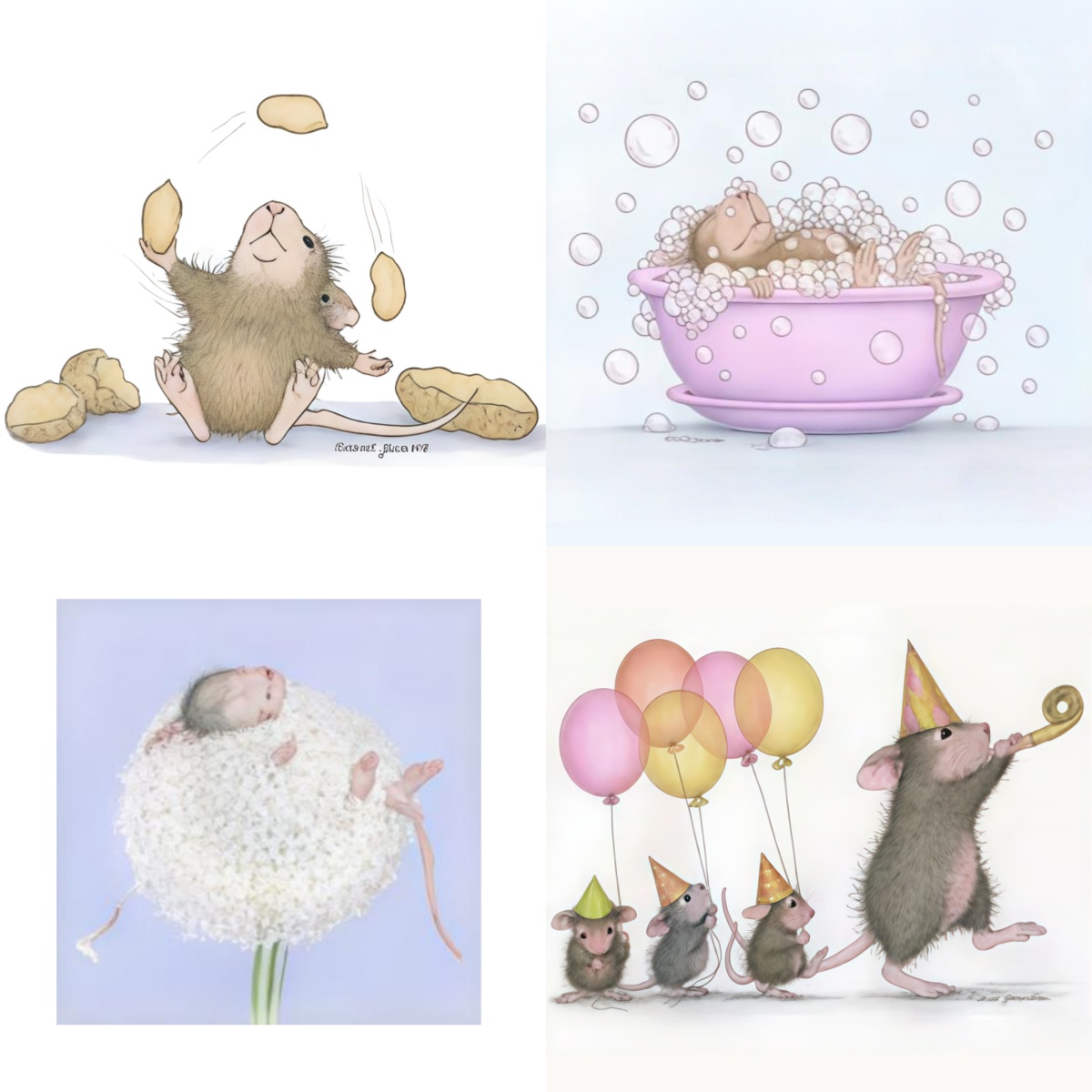 Mouse Party Parade Clear Stamp – Candle Sachet Bewertung und Preis